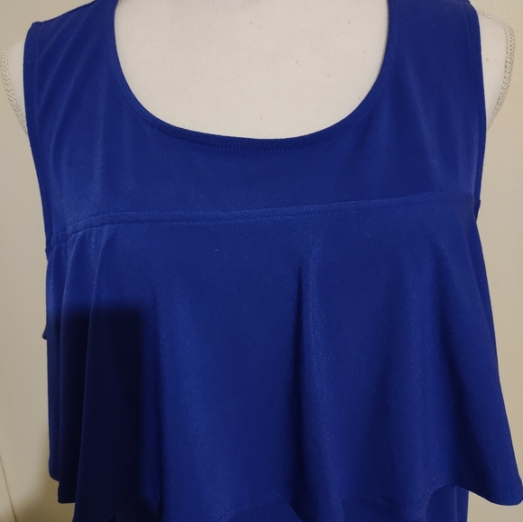NWT Blue Worthington Blouse - Picture 2 of 4